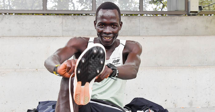 Läufer Dominic Lobalu läuft persönliche Bestzeit